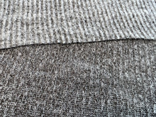 Load image into Gallery viewer, Fabric by the Yard: Heather Grey Summer Sherpa Rib
