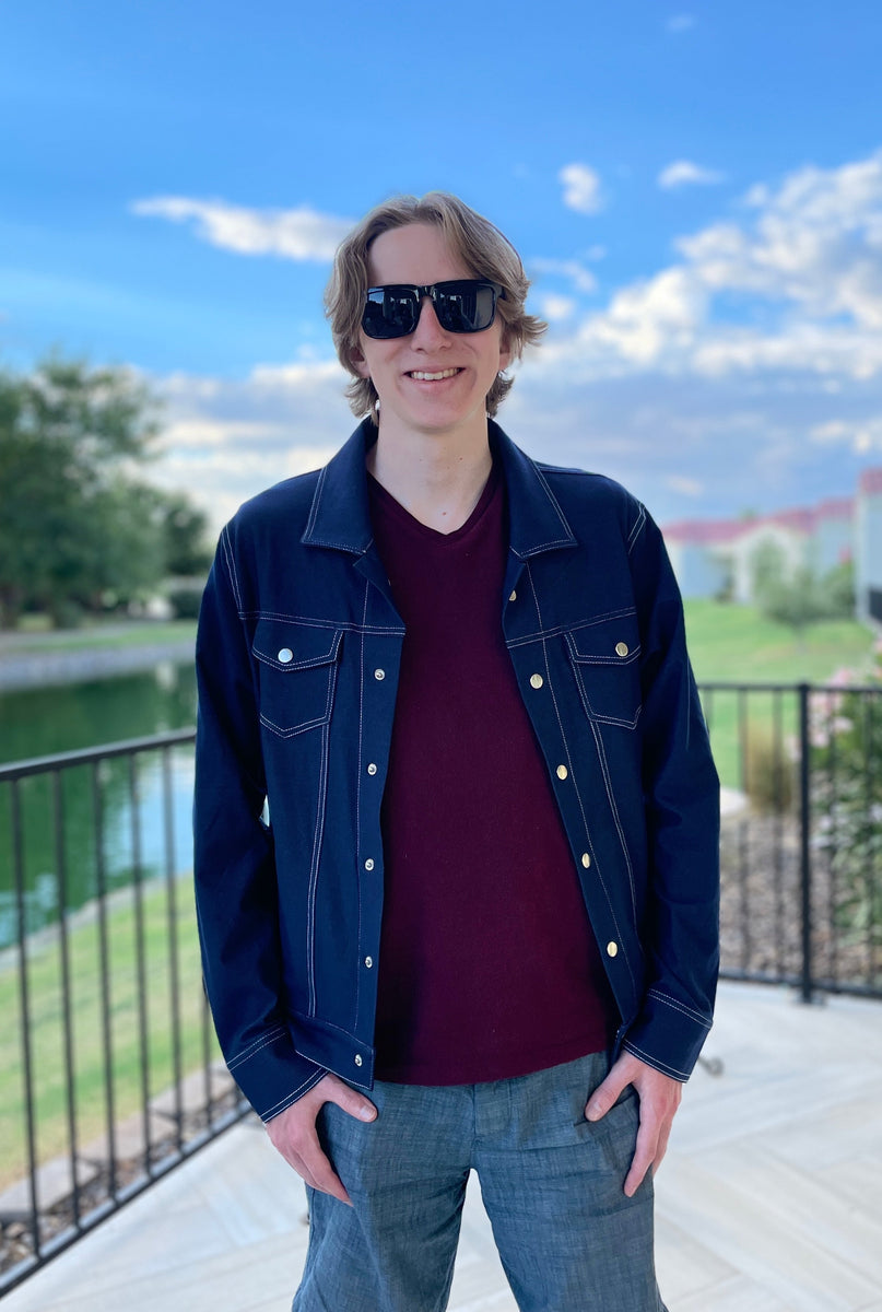 UNISEX Classic Jean Jacket - Blue – Laura Hlavac