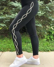 Load image into Gallery viewer, DNA Sweggings - Black Cream