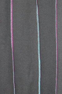 Maxi Rib Knit Skirt - Rainbow Pastel