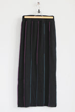 Load image into Gallery viewer, Maxi Rib Knit Skirt - Rainbow Pastel