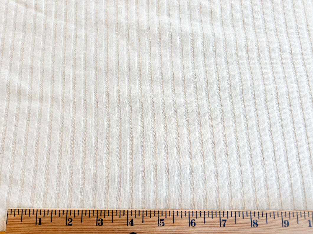 Fabric by the Yard: Organic Poor Boy Cotton Rib