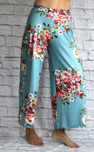 Milky Palazzo Pant - Cherry Blossom