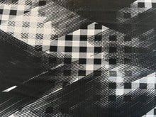 Load image into Gallery viewer, Fabric by the Yard: Black and White Lithograph Textured Knit