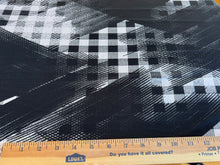 Load image into Gallery viewer, Fabric by the Yard: Black and White Lithograph Textured Knit