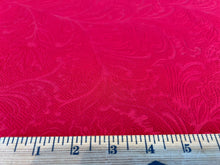 Load image into Gallery viewer, Fabric by the Yard: Red on Red Brocade Knit