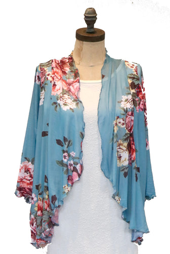Alice Mesh Cardi - Cherry Blossom
