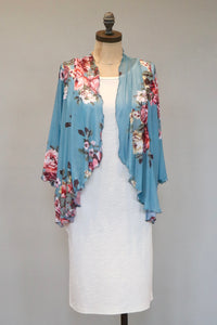 Alice Mesh Cardi - Cherry Blossom