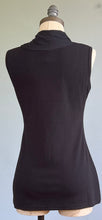 Load image into Gallery viewer, Year-Round Cowl Neck Tank - Black