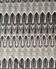 Load image into Gallery viewer, Fabric by the Yard: Seville Grey/Cream Jersey