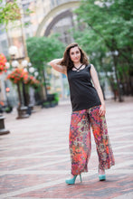 Load image into Gallery viewer, Mesh Palazzo Pant - Fiesta Floral