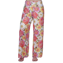 Load image into Gallery viewer, Mesh Palazzo Pant - Pink Daisy