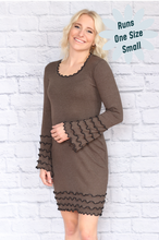 Load image into Gallery viewer, Ruffle Belle Pencil Dress - 5 different colors