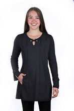 Load image into Gallery viewer, Grommet Tunic  - Grey