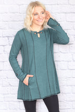 Load image into Gallery viewer, Grommet Tunic  - Grey