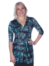 Load image into Gallery viewer, Cropped Sleeve Twist Tunic