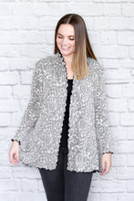 Load image into Gallery viewer, Flouncing Brocade Cardigan