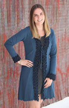 Load image into Gallery viewer, Sophisticated Ruffled Cardigan