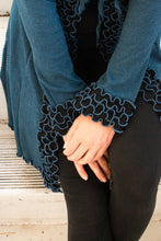 Load image into Gallery viewer, Sophisticated Ruffled Cardigan