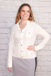 Classic Jean Jacket - White