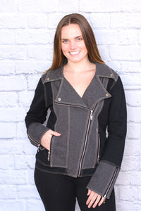 Moto Jacket - French Terry