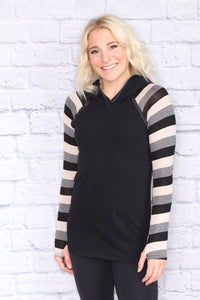 Lightweight Hoodie - Power Stripe