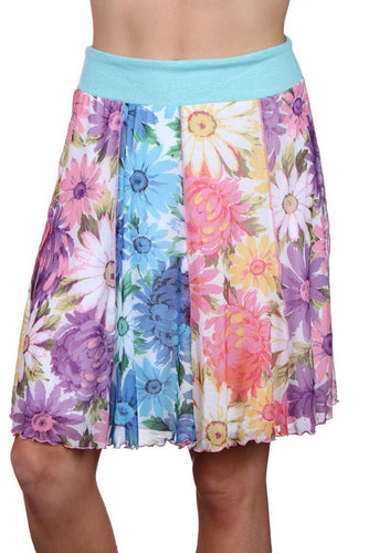 Floral Mash Up Skirt - Daisy