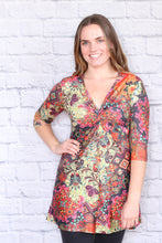 Load image into Gallery viewer, Cropped Sleeve Twist Tunic