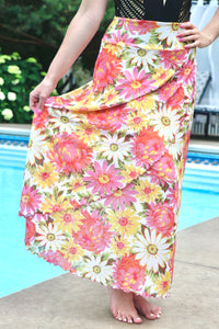 Aria Mesh Maxi Skirt