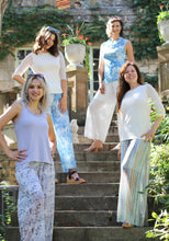 Load image into Gallery viewer, Mesh Palazzo Pant - Striations