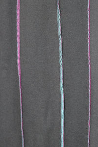 Maxi Rib Knit Skirt - Rainbow Pastel