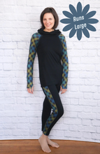 Load image into Gallery viewer, Lounge Swegging - Blue Teal Moss THE MOST COMFORTABLE LEGGING ON THE PLANET!
