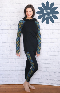Lounge Swegging - Blue Teal Moss THE MOST COMFORTABLE LEGGING ON THE PLANET!
