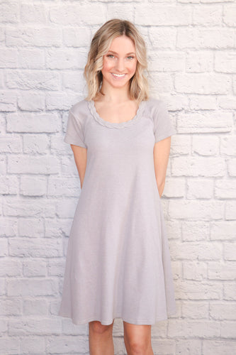 Serenity Dress - Fog