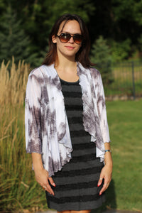 Lace Stripe Dress