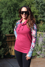 Load image into Gallery viewer, Funnel Neck Tunic - English Rose