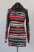 Load image into Gallery viewer, Piper Pocket Funnel Neck Tunic - Red Stripe