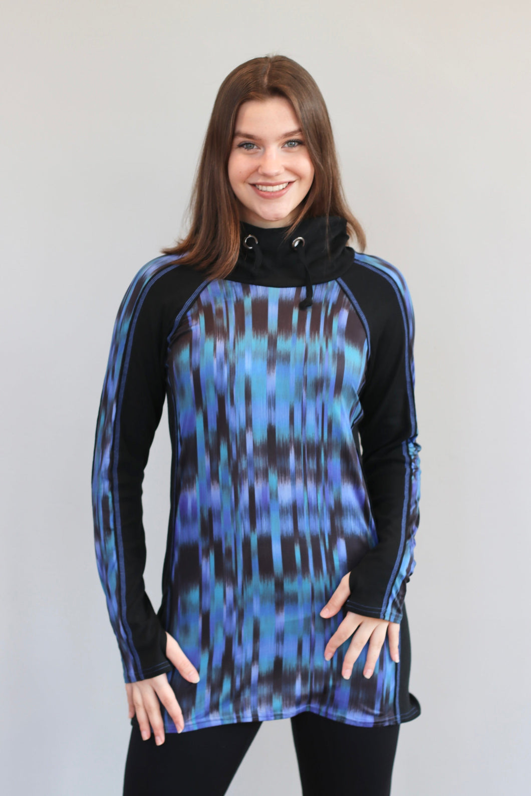 Piper Pocket Funnel Neck - Luminescence