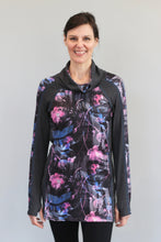 Load image into Gallery viewer, Piper Pocket Funnel Neck - Floral Reflection