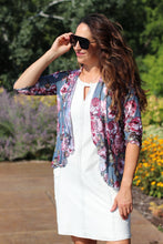 Load image into Gallery viewer, Alice Mesh Cardi - English Rose