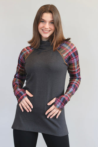 Yoga Hoodie - Viking Plaid